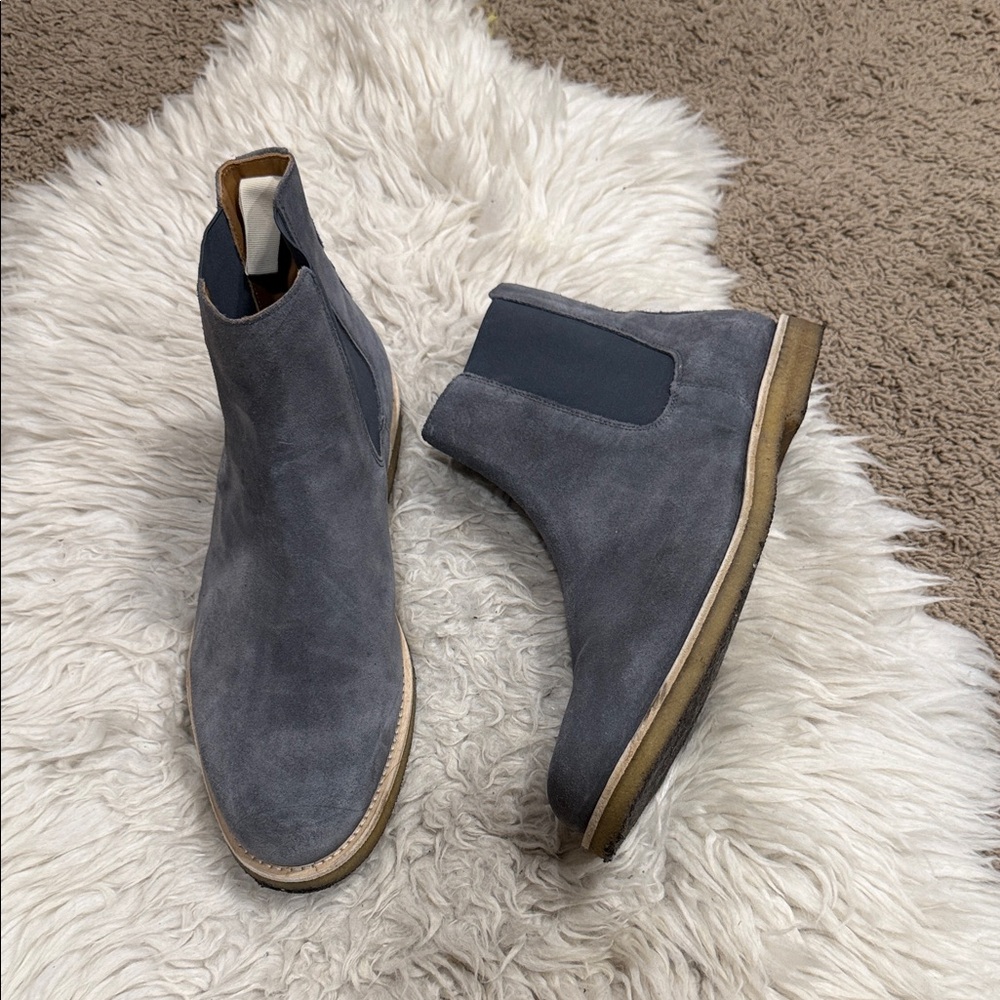 Oliver Cabell Gray Suede Chelsea Boots Size 44 EU 11‎ US